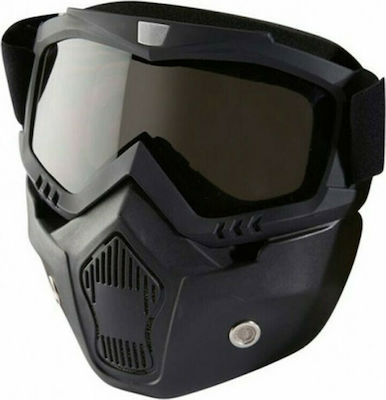 Nox Motocross Goggles Swat για Κράνος Μαύρη