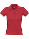 Sol's People Women's Short Sleeve Promotional Blouse Red