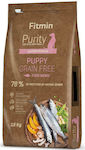 Fitmin Purity Puppy Grain Free 12kg Hrană Uscată fără Cereale pentru Cățeluși cu Pește