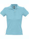Sol's People Γυναικείο Διαφημιστικό T-shirt Κοντομάνικο Atoll Blue