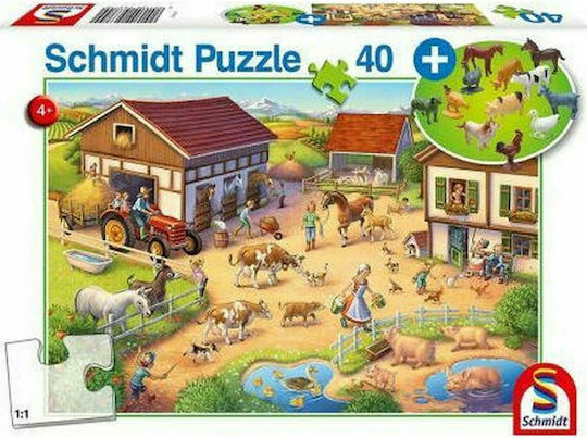 Kids Puzzle Fun Farm for 4++ Years 40pcs Schmidt Spiele