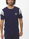 Bodymove Men's Short Sleeve T-shirt Navy Blue