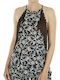 Pinko Women's Summer Blouse Sleeveless Floral Black