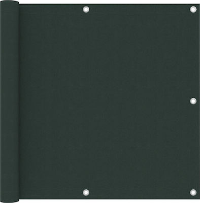 vidaXL Shade Divider on Roll Green 0.9x3m made of Oxford fabric