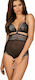 Obsessive Sexy Bodysuit Black