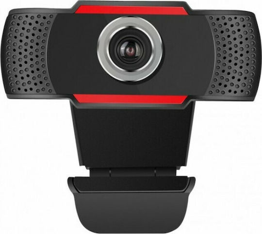 Techly I-WEBCAM-60T Full HD 1080p Web Camera Red