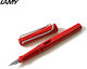 Lamy Safari 016 Stilou Fine Roșu Din Plastic Cu Cerneală Albastră