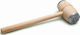 Fackelmann Wooden Meat Mallet Metal Edges 30x10cm