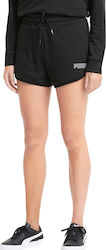 PUMA Modern Basics 3'' Women's High Waist Activewear Shorts Black