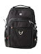 Suissewin Backpack Αδιάβροχο Μαύρο