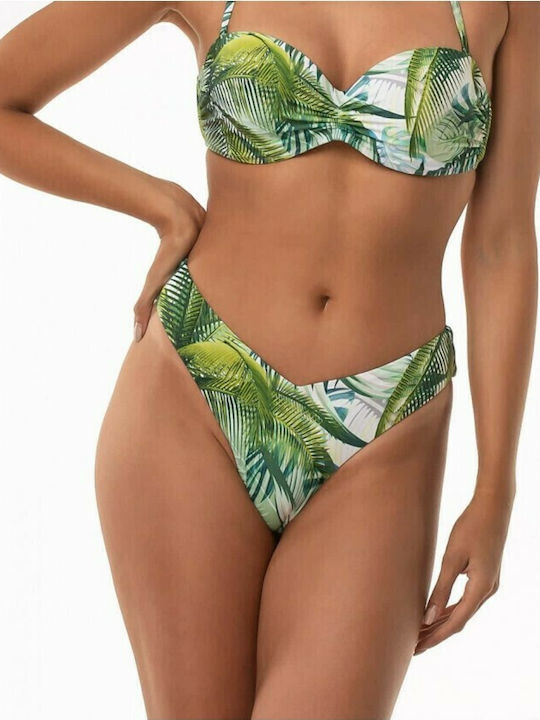 Rock Club BP-3145 Bikini Slip Green BP3145.bali