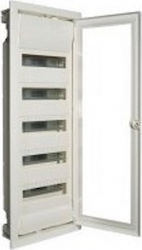 Hager Volta Walled 12-Elements Fuse Box with 5 Rows W348xH880.5xD90mm VU60NG