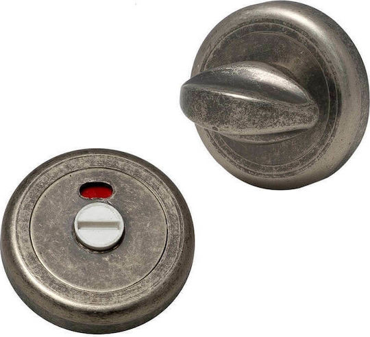 Roline Κ390 Mâner Ușă Mâner și cârlig pentru ușă 50mm Argintiu
