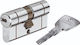 Abus Κύλινδρος Κλειδαριάς Ασφαλείας D6S 63mm (3...