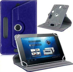 Lamtech Rotating Flip Cover Synthetic Leather Rotating Blue (Universal 10") LAM021905