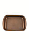 Chios Hellas Woodstone Aluminum Rectangular Baking Pan with Stone Coating 22x30cm