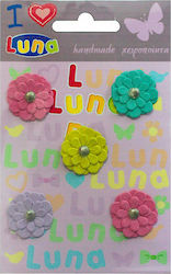 Luna Paper Decorative Flower for DIY Crafts 5pcs