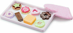 New Classic Toys Tray with Sweets & Glove Made of Wood for Age 2+