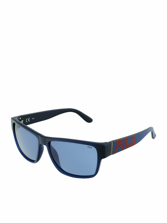 Fila Men's Sunglasses with Navy Blue Plastic Frame SFI006 U43P