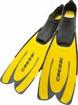 CressiSub Agua Swimming / Snorkelling Fins Medium Yellow Yellow
