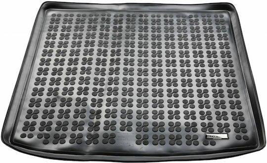 Rezaw Plast Kofferraummatten Wannenartig 1Stück aus Gummi für Skoda Kodiaq 2016 Schwarz