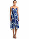 Vamp Women's Maxi Dress Beachwear Blue