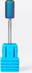 Freze pentru unghii cu roată de carbura de tungsten Siguranță cu formă de cilindru Albastru Carbide 3/32 Νo10