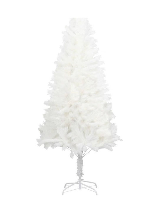 Christmas White Tree with Metallic Base H120cm