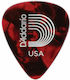 Daddario Daddario Guitar Picks Thickness 0.50mm Set of 10 Red Pearl Light
