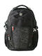 Suissewin SN9455 Men's Fabric Backpack Waterproof Black