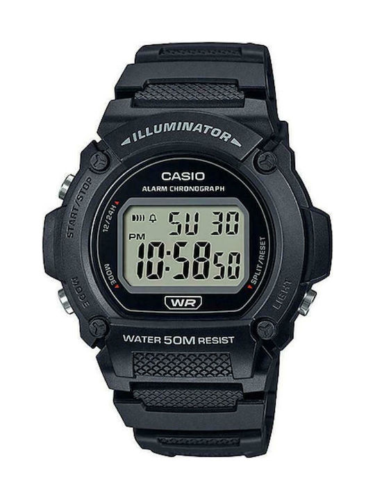 Casio Дигитален Мъжки Часовник 47mm Хронограф Н...