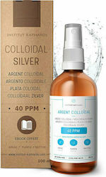 Institut Katharos Premium Colloidal Silver Spray 40 PPM Spray for Healing 100ml