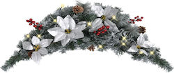 vidaXL Christmas Lighted Decorative Branch Battery Powered