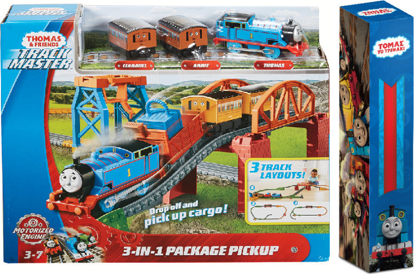 Παιχνιδολαμπάδα Thomas and Friends 3 in 1 Package Pickup Motorized GPD88 για 3+ Ετών Fisher
