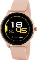 Marea Β61001 44mm Smartwatch με Παλμογράφο (Cream)