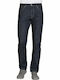 Men's Jeans Pants Elastic with Regular Fit Navy Blue