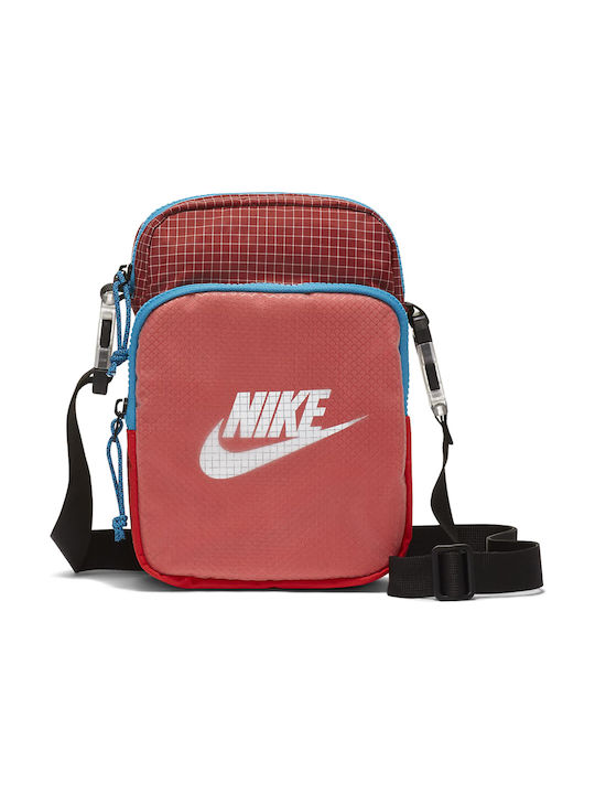 Nike Heritage 2.0 Ανδρική Τσάντα Ώμου / Χιαστί σε Κόκκινο χρώμα