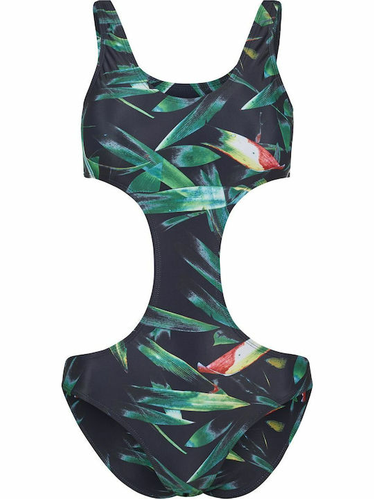 Costum de baie întreg cu decupaje