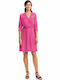 Vamp Women's Robe Fuchsia