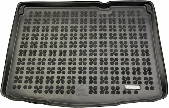 Rezaw Plast Kofferraummatten Wannenartig 1Stück aus Gummi für Jeep Rebell 2015+ Schwarz