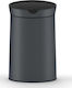 Ecosales Linea Conical Waste Bin Waste Plastic with Photocell Anthracite 10lt 1pcs