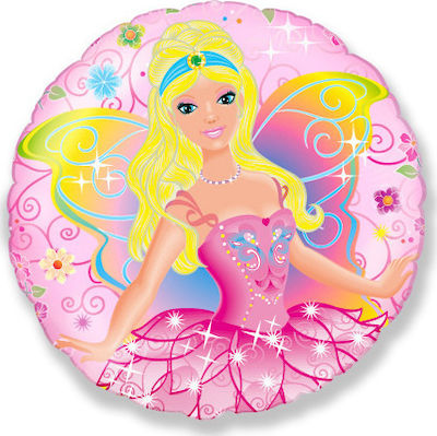 18" Pink Princess Fairy Balloon