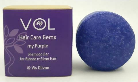 Vis Olivae Hair Care Gems My Purple Στέρεο Σαμπουάν Αναδόμησης/Θρέψης & Ενυδάτωσης για Όλους τους Τύπους Μαλλιών 55gr