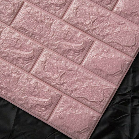 3D Wandpaneele Schaumstoff Selbstklebend Rosa Rosa 80x80x0.3cm 3D Wandpaneele Schaumstoff Selbstklebend Rosa Rosa 80x80x0.3cm