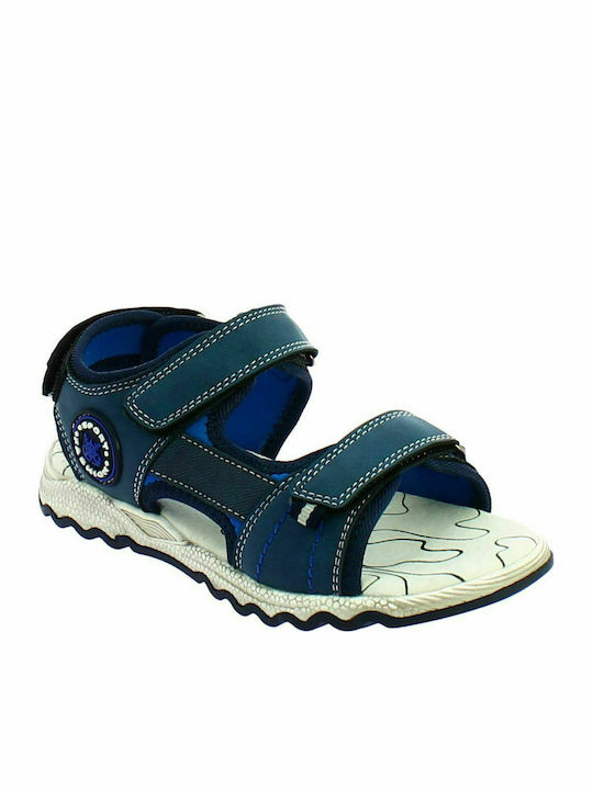 IQ Shoes Παιδικά Πέδιλα Oman Μπλε