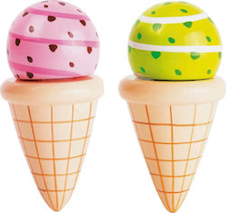 Small Foot Ice Cream Cone Set Made of Wood