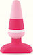 Feelztoys Colors Anal Plug No.2 White / Pink 9cm