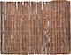 vidaXL Bambuszaun Holz 70x1000cm