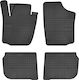 Frogum Set of Front and Rear Mats 4pcs for Seat Toledo Skoda Rapid 2012 Black