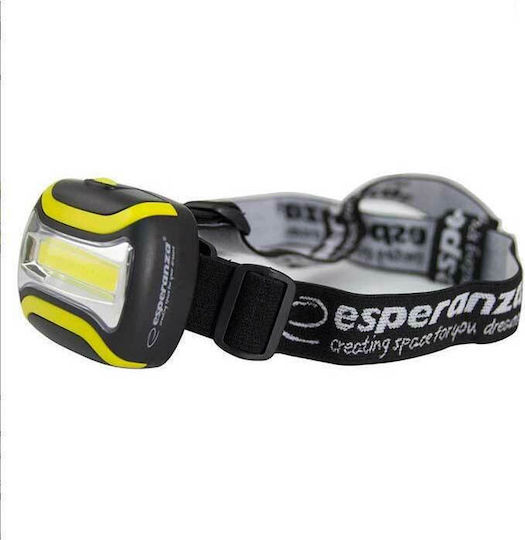 Esperanza Lanternă Frontală LED cu Luminozitate Maximă 100lm Monoceros Galben